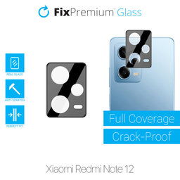 FixPremium Glass - Geam securizat a camerei din spate pentru Xiaomi Redmi Note 12