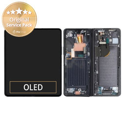 Samsung Galaxy Z Fold 5 F946B - Ecran LCD + Sticlă Tactilă + Ramă (Phantom Black) - GH82-31842A Genuine Service Pack