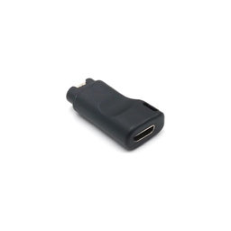 FixPremium - Reducere Micro-USB pentru Garmin Conector pentru Ceasuri, negru