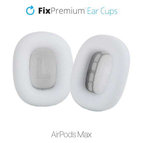 Perne de schimb pentru Apple AirPods Max (Fabric), alb