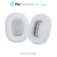 Perne de schimb pentru Apple AirPods Max (Fabric), alb