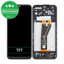 Samsung Galaxy A14 5G A146B - Ecran LCD + Sticlă Tactilă + Ramă (Black) TFT