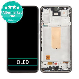 Samsung Galaxy A54 5G A546B - Ecran LCD + Sticlă Tactilă + Ramă (Black) OLED