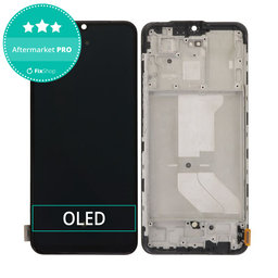 Vivo Y55 - Ecran LCD + Sticlă Tactilă + Ramă (Starlight Black) OLED
