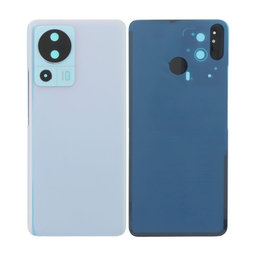 Xiaomi 13 Lite - Carcasă Baterie + Cadru + Sticlă Cameră Spate(Blue)