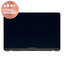 Apple MacBook Air 13" M2 A2681 (2022) - Ecran LCD + Sticlă Frontală + Carcasă Spate (Space Gray) Original Refurbished