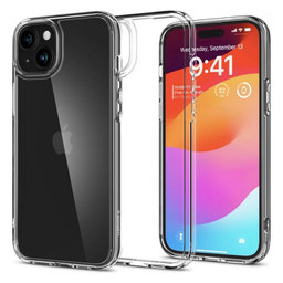 Spigen - Puzdro Ultra Hybrid pre iPhone 15, crystal clear