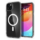 Spigen - Tok Ultra Hybrid á MagSafe-el - iPhone 15, fehér