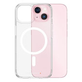 PanzerGlass - Caz HardCase D3O cu MagSafe pentru iPhone 15, transparent