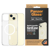 Caz HardCase D3O cu MagSAFE by PanzerGlass pentru iPhone 15 Plus, Transparent, PanzerGlass
