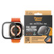 Sticlă securizată Full Body D3O pentru Apple Watch Ultra/Ultra 2, Negru, PanzerGlass