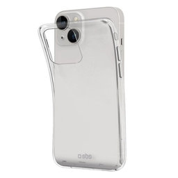SBS - Puzdro Skinny pre iPhone 15 Plus, transparentná