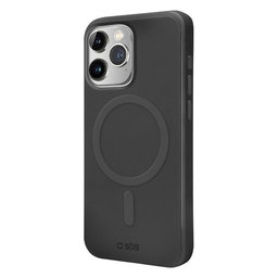 SBS - Puzdro Instinct s MagSafe pre iPhone 15 Pro Max, čierna