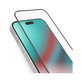 SBS - Geam Securizat Full Cover pentru iPhone 15, negru