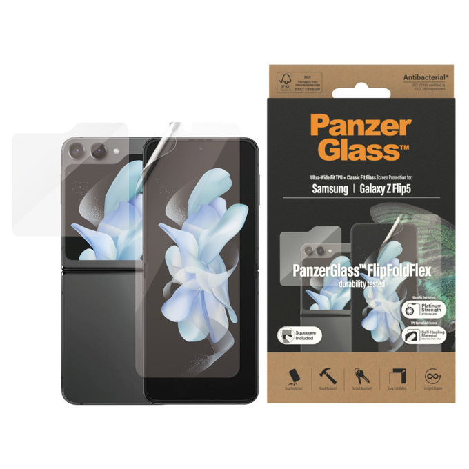 Folie de protecție UWF AB pentru Samsung Z Flip5, Transparent, PanzerGlass