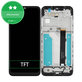 LG K41S - Ecran LCD + Sticlă Tactilă + Ramă (Black) TFT