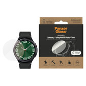 Sticlă securizată Flat Glass AB pentru Samsung Galaxy Watch6 47 mm, Transparent, PanzerGlass
