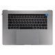 Apple MacBook Pro 15" A1707 (Late 2016 - Mid 2017) - Superior Ramă Tastatură + Tastatură UK + Microfon + Trackpad + Boxe (Space Gray)