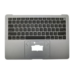 Apple MacBook Air 13" A1932 (2018 - 2019) - Superior Ramă Tastatură + Tastatură UK (Space Gray)