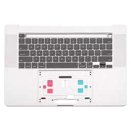 Apple MacBook Pro 16" A2141 (2019) - Superior Ramă Tastatură + Tastatură UK (Silver)