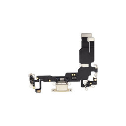 Apple iPhone 15 - Conector de Încărcare + Cablu Flex (Yellow)