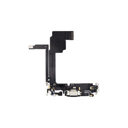 Apple iPhone 15 Pro Max - Conector de Încărcare + Cablu Flex (Black Titanium)