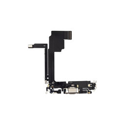 Apple iPhone 15 Pro Max - Conector de Încărcare + Cablu Flex (Natural Titanium)