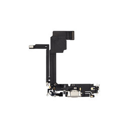 Apple iPhone 15 Pro Max - Conector de Încărcare + Cablu Flex (White Titanium)