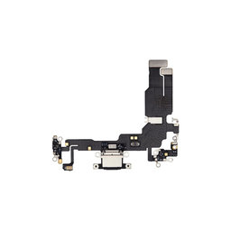 Apple iPhone 15 - Conector de Încărcare + Cablu Flex (Black)