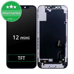 Apple iPhone 12 Mini - Ecran LCD + Sticlă Tactilă + Ramă TFT