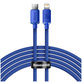 Baseus - Lightning / USB-C Cablu (2m), albastru