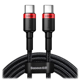 Baseus - USB-C / USB-C Cablu (2m), negru