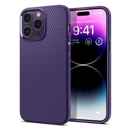 Spigen - Tok Liquid Air - iPhone 14 Pro Max, Deep Purple