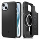 Spigen - Caz Mag Armor cu MagSafe pentru iPhone 15, Matte Black