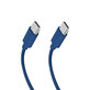 SBS - Cablu USB-C/USB-C, 60W, PD, 1.5m, albastru