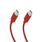 SBS - Cablu USB-C/USB-C, 60W, PD, 1.5m, roșu
