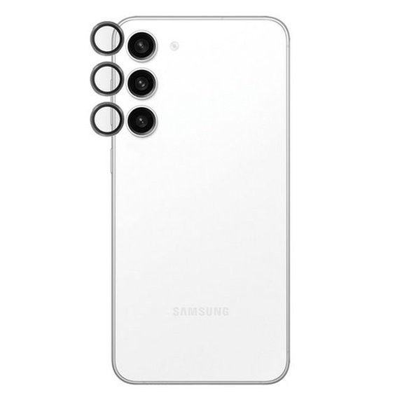 PanzerGlass - Capac de protec?ie & obiectivul camerei Hoops pentru Samsung Galaxy S23 FE, negru