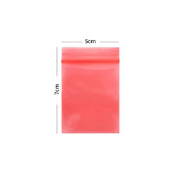 Pungi Antistatice ESD (Red) - 5x7cm 100buc