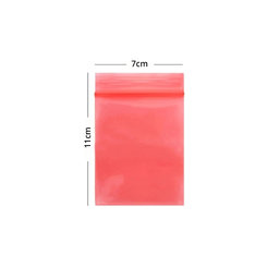 Pungi Antistatice ESD (Red) - 7x11cm 100buc