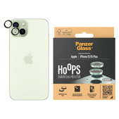 Protecție lentile cameră Hoops pentru iPhone 15/15 Plus, Verde, PanzerGlass