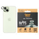Protecție lentile cameră Hoops pentru iPhone 15/15 Plus, Verde, PanzerGlass