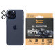 Protecție lentile cameră Hoops pentru iPhone 15 Pro/15 Pro Max, Blue Titanium, PanzerGlass