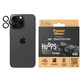 Protecție lentile cameră Hoops pentru iPhone 15 Pro/15 Pro Max, Black Titanium, PanzerGlass