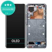 Xiaomi Mi 11 M2011K2G - Ecran LCD + Sticlă Tactilă + Ramă (Midnight Gray) OLED