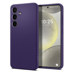 Spigen - Caz Liquid Air pentru Samsung Galaxy S24, Deep Purple