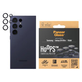 Protecție lentile cameră Hoops pentru Samsung Galaxy S24 Ultra, Mov, PanzerGlass