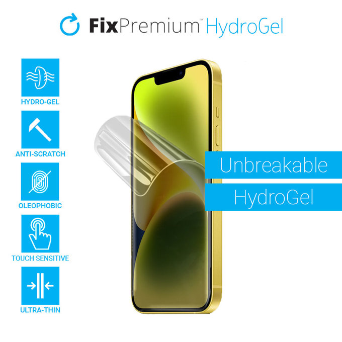 FixPremium - Unbreakable Screen Protector pentru Apple iPhone 13, 13 Pro, 14 & 16e