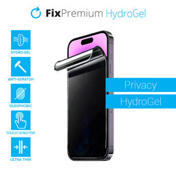 FixPremium - Privacy Screen Protector pentru Apple iPhone 15 Pro