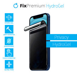 FixPremium - Privacy Screen Protector pentru Apple iPhone 12 & 12 Pro