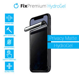 FixPremium - Privacy Matte Screen Protector pentru Apple iPhone XR & 11